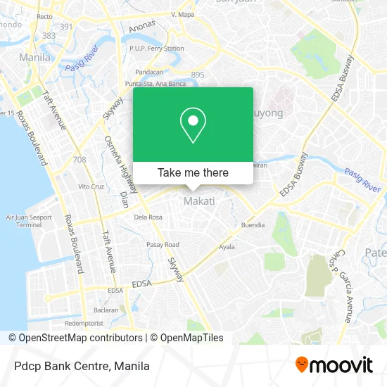 Pdcp Bank Centre map