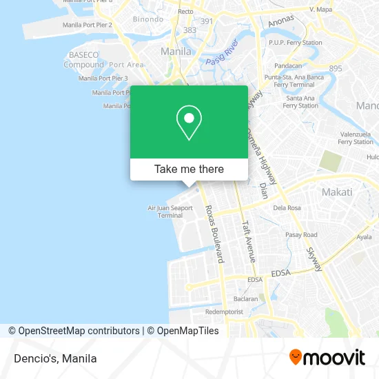 Dencio's map