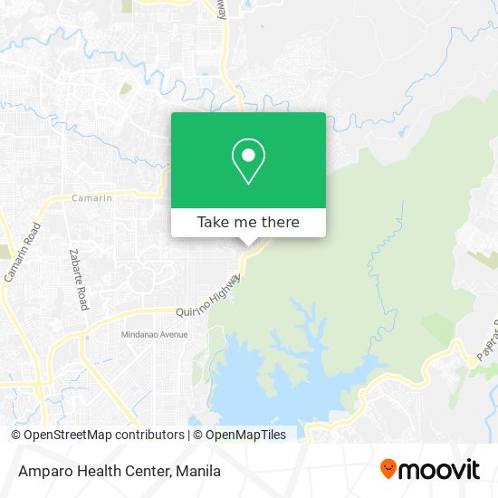 Amparo Health Center map