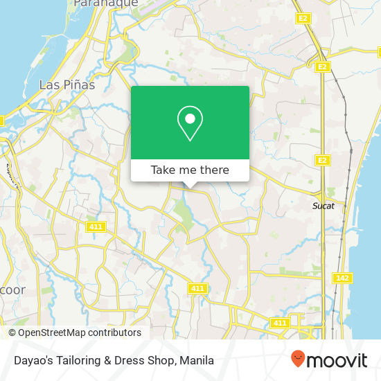 Dayao's Tailoring & Dress Shop map