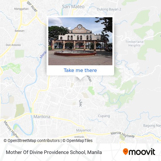 Mother Of Divine Providence School map