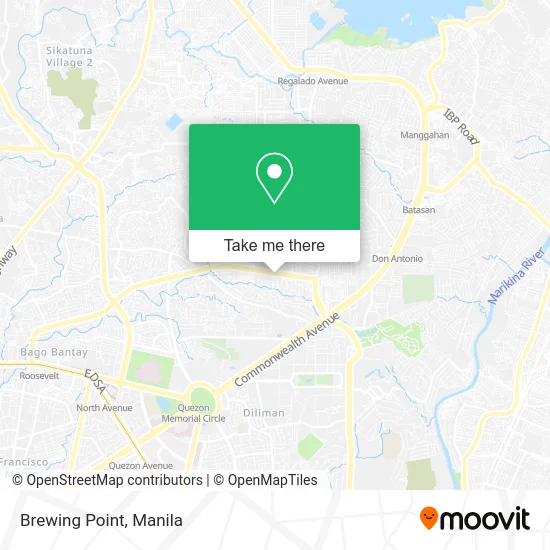 Brewing Point map