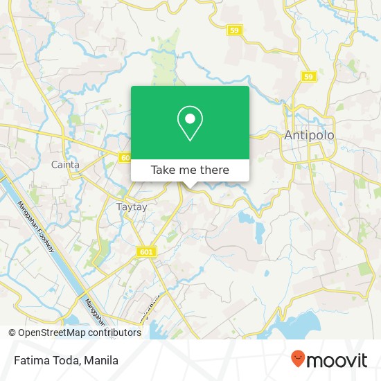 Fatima Toda map