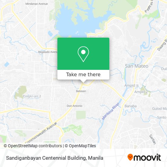 Sandiganbayan Centennial Building map