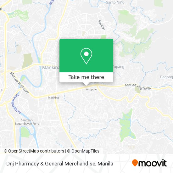 Dnj Pharmacy & General Merchandise map
