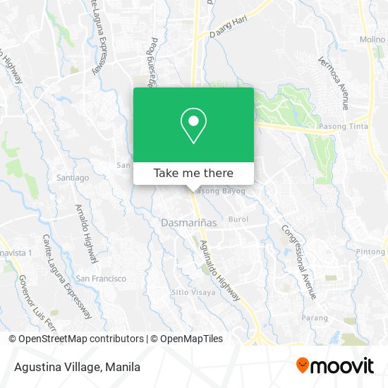 Agustina Village map