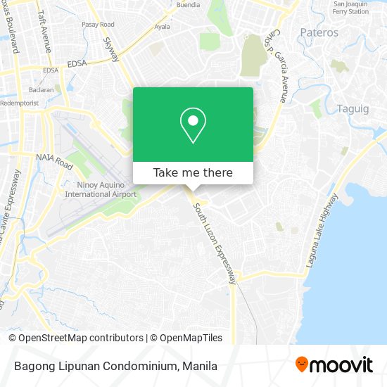 Bagong Lipunan Condominium map