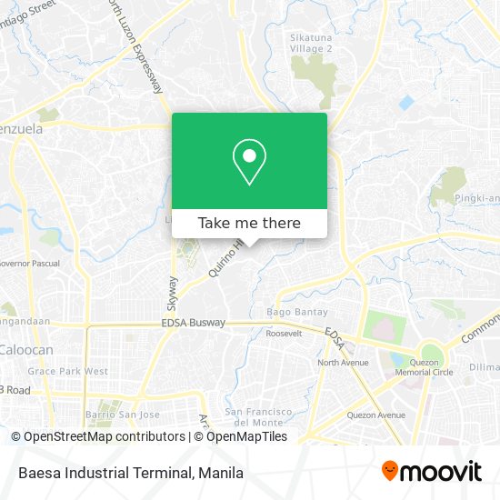 Baesa Industrial Terminal map