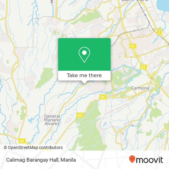 Calimag Barangay Hall map