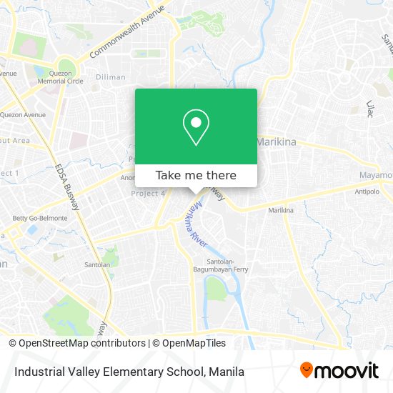 Industrial Valley Elementary School map