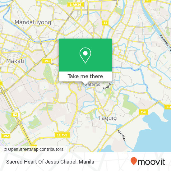 Sacred Heart Of Jesus Chapel map