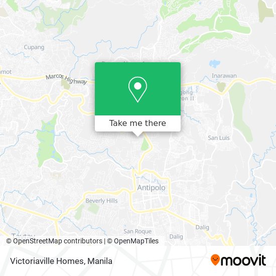Victoriaville Homes map
