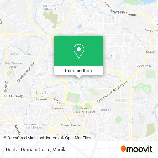 Dental Domain Corp. map