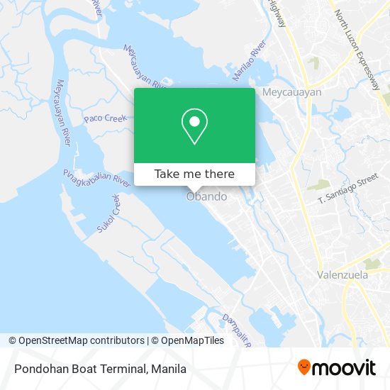 Pondohan Boat Terminal map