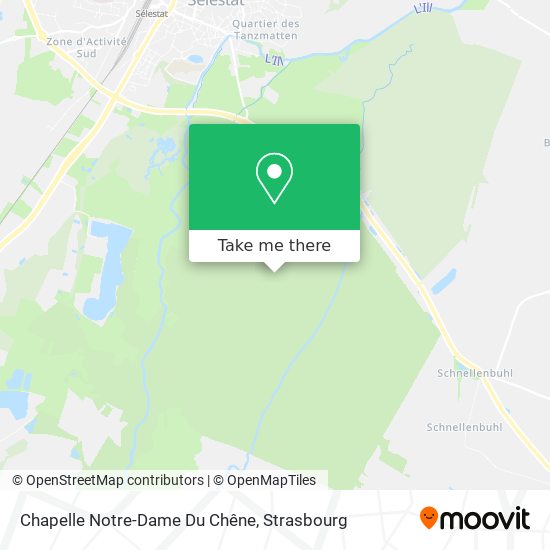 Chapelle Notre-Dame Du Chêne map