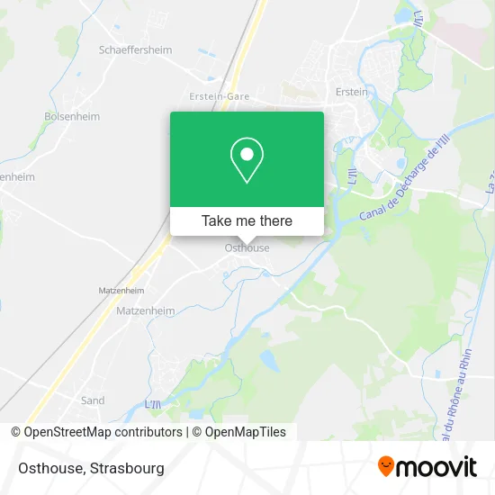 Osthouse map