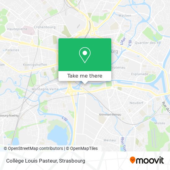 Collège Louis Pasteur map