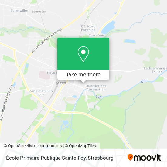 École Primaire Publique Sainte-Foy map