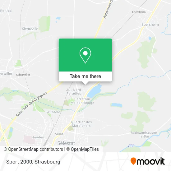 Sport 2000 map