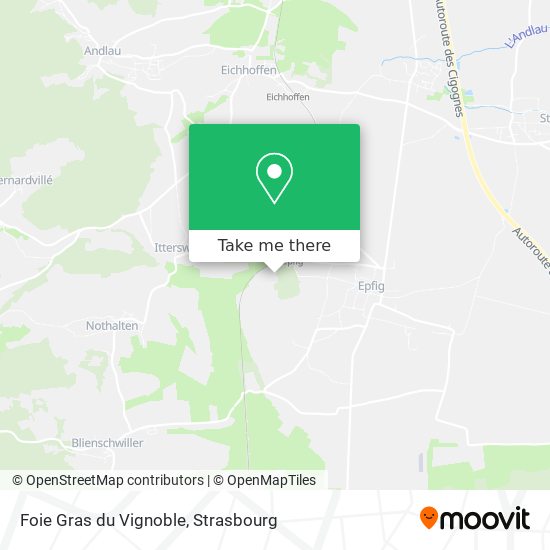 Foie Gras du Vignoble map