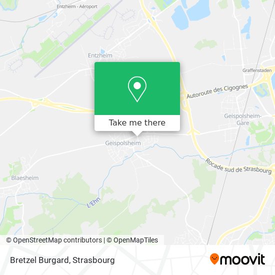 Bretzel Burgard map