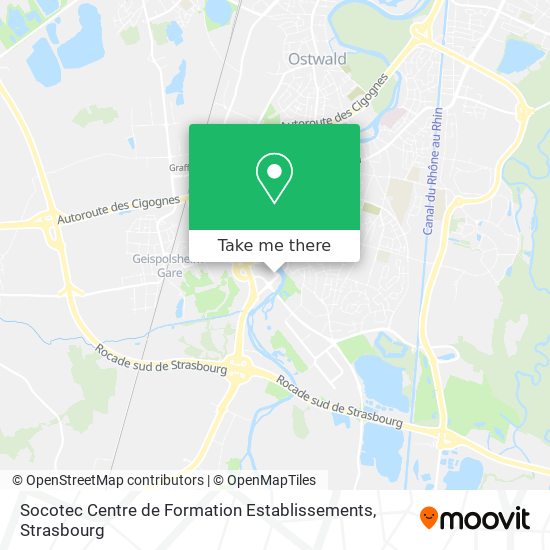 Socotec Centre de Formation Establissements map