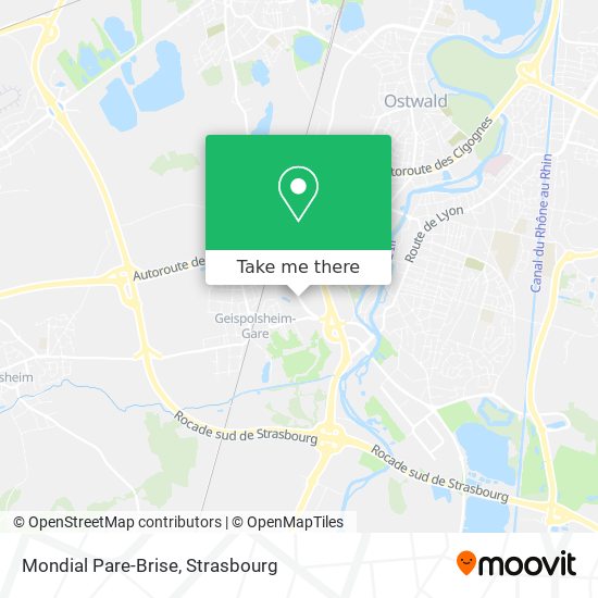 Mondial Pare-Brise map