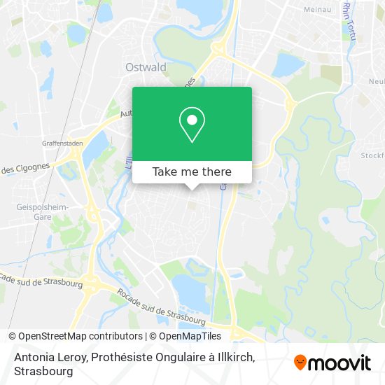 Antonia Leroy, Prothésiste Ongulaire à Illkirch map
