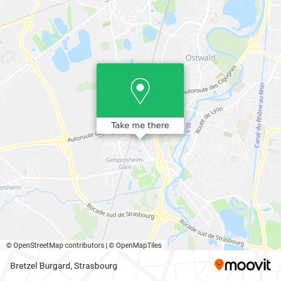 Bretzel Burgard map