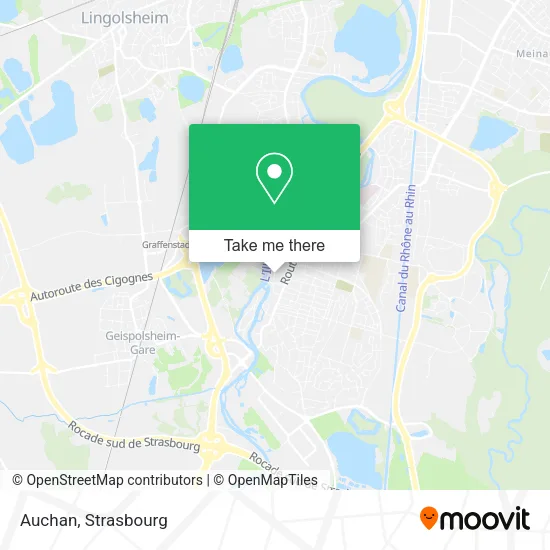 Auchan map