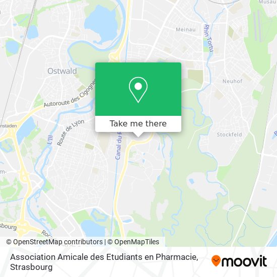 Mapa Association Amicale des Etudiants en Pharmacie
