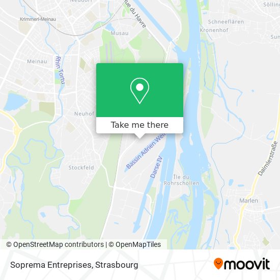 Soprema Entreprises map