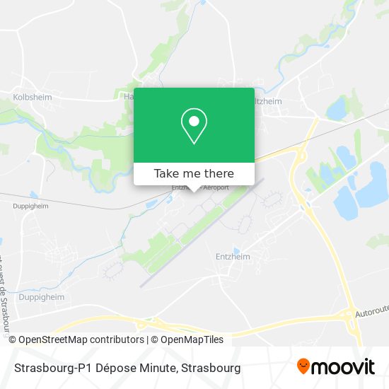 Mapa Strasbourg-P1 Dépose Minute