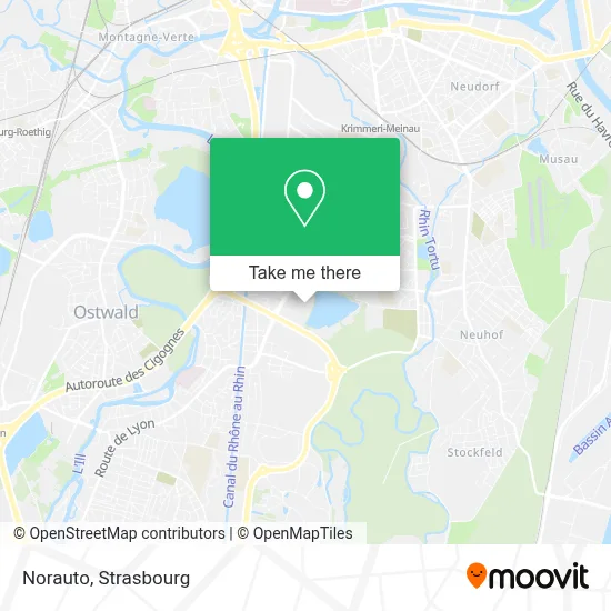Norauto map