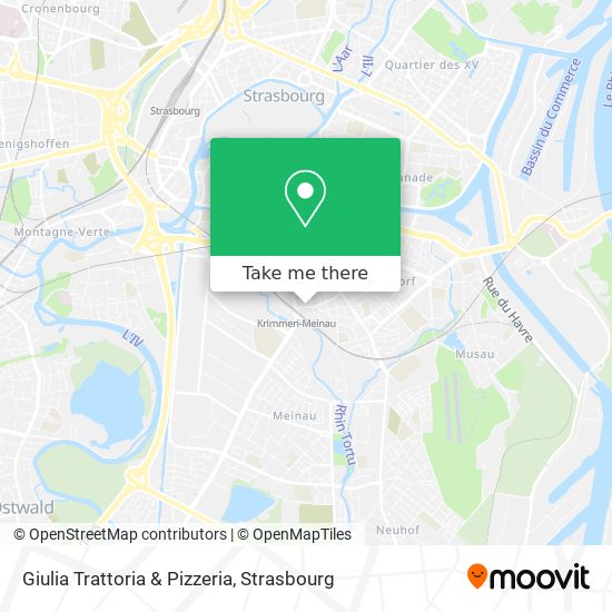 Giulia Trattoria & Pizzeria map