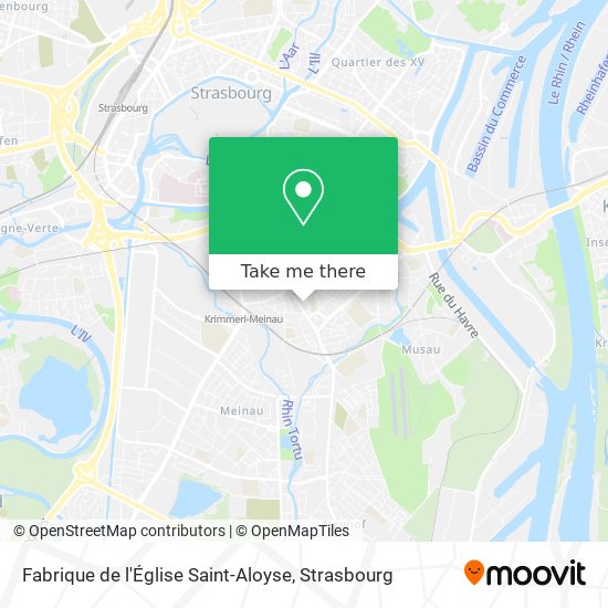 Fabrique de l'Église Saint-Aloyse map