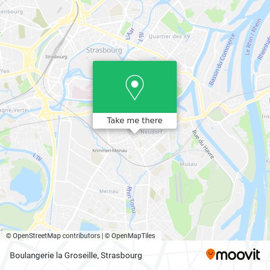 Boulangerie la Groseille map
