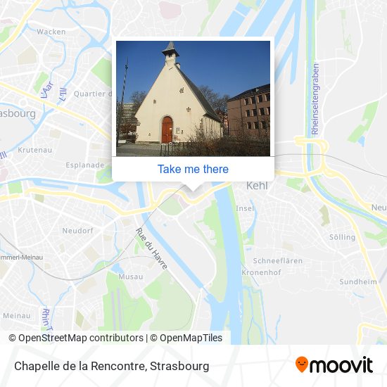 Chapelle de la Rencontre map