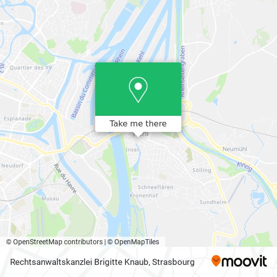 Rechtsanwaltskanzlei Brigitte Knaub map