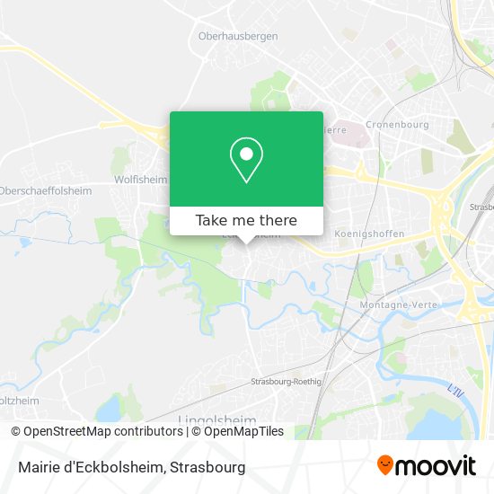 Mairie d'Eckbolsheim map