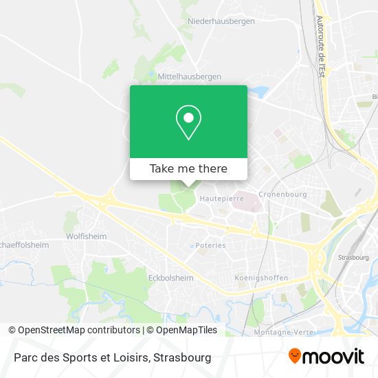 Parc des Sports et Loisirs map