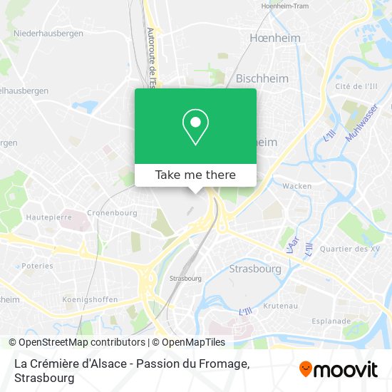 La Crémière d'Alsace - Passion du Fromage map
