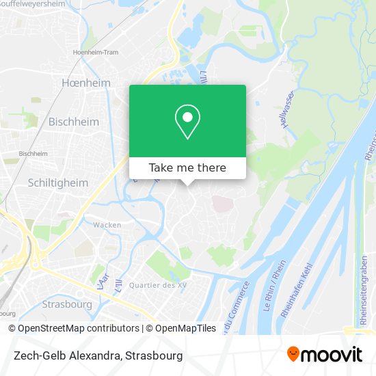 Zech-Gelb Alexandra map