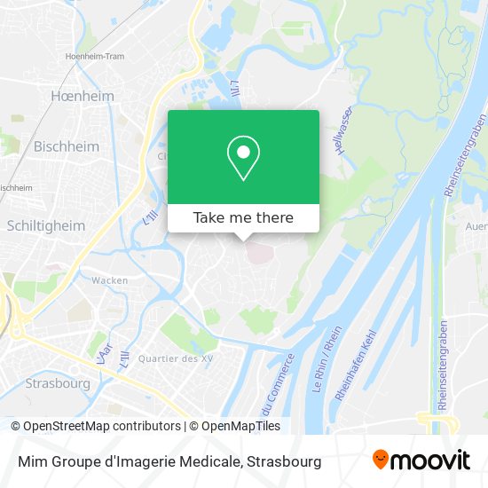 Mim Groupe d'Imagerie Medicale map