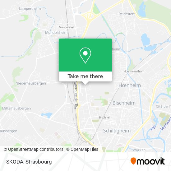 SKODA map