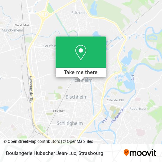 Boulangerie Hubscher Jean-Luc map
