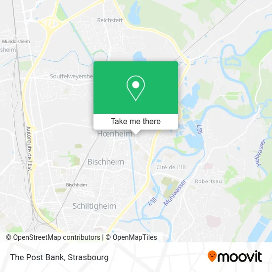 La Banque Postale map