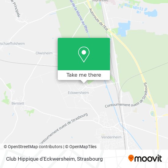 Club Hippique d'Eckwersheim map