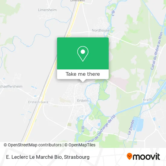 E. Leclerc Le Marché Bio map