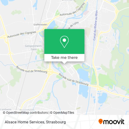 Mapa Alsace Home Services